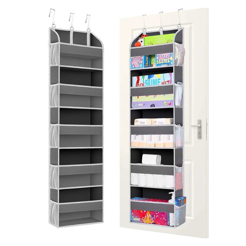 Multi-Functional Hanging Storage Bag, Multi-Layer Organizer with Hooks, Closet & Bathroom Organizing Essential