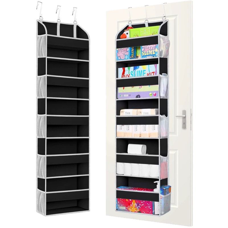 Multi-Functional Hanging Storage Bag, Multi-Layer Organizer with Hooks, Closet & Bathroom Organizing Essential