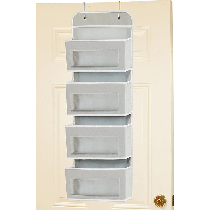 Multi-Functional Hanging Storage Bag, Multi-Layer Organizer with Hooks, Closet & Bathroom Organizing Essential
