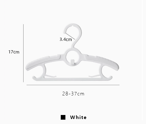Non - Slip Adjustable Infant Hanger, Extendable 28 - 37cm