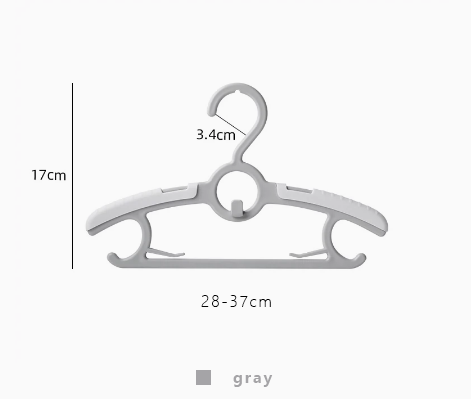 Non - Slip Adjustable Infant Hanger, Extendable 28 - 37cm