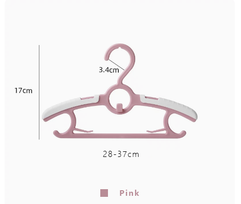Non - Slip Adjustable Infant Hanger, Extendable 28 - 37cm